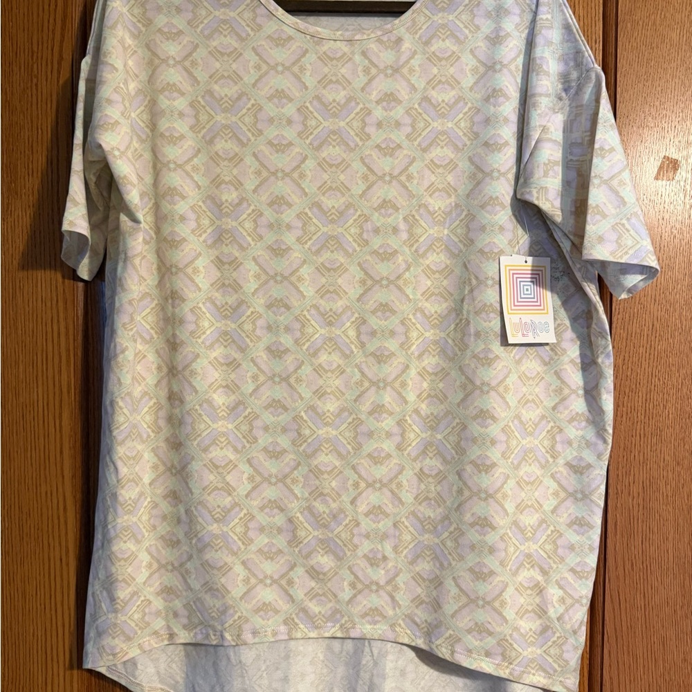 LuLaRoe Pastel Patterned Tunic